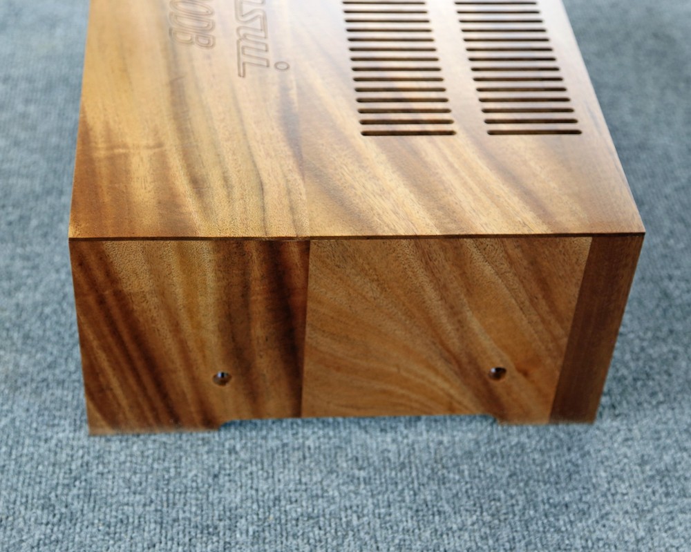 Sansui 8080/9090 Custom Made Cabinet Solid American Black Walnut