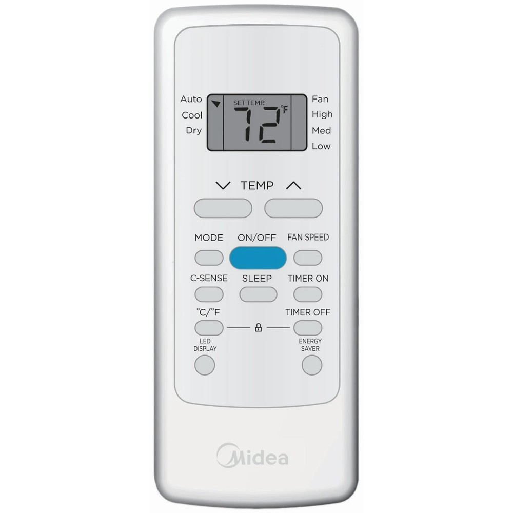 Midea 5,000 BTU Window Air Conditioner, Remote, Programmable Timer, White