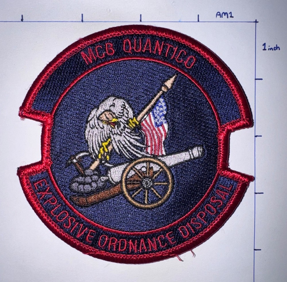 USMC MCB Quantico - Explosive Ordance Disposal Patch