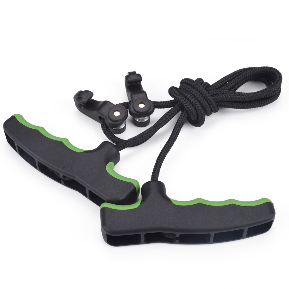 1PCS Crossbow Cocking Device Double Handle Crossbows Rope Cocker Aid String Tool