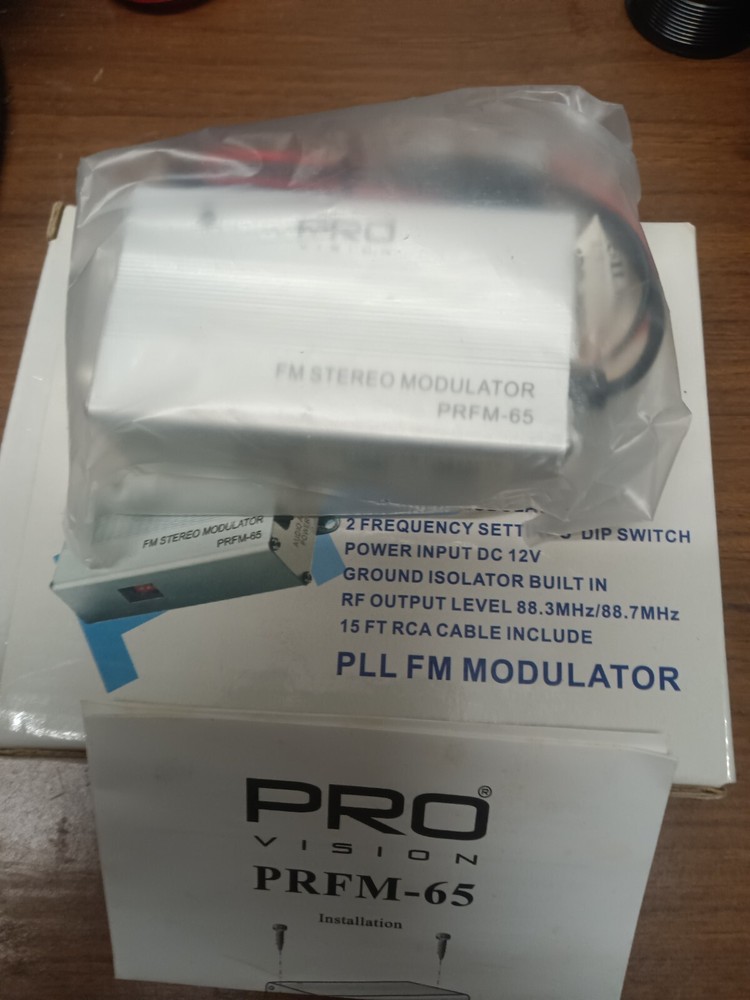 PRO VISION FM Stereo Modulator -PRFM-65