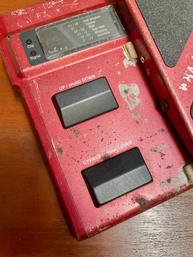 DigiTech XP-100 Whammy Wah 1990s - Red