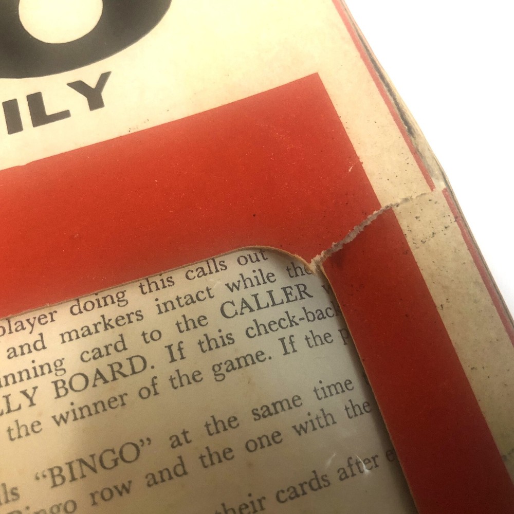 Rare Vintage 1967 Hasbro Automatic Bingo Game