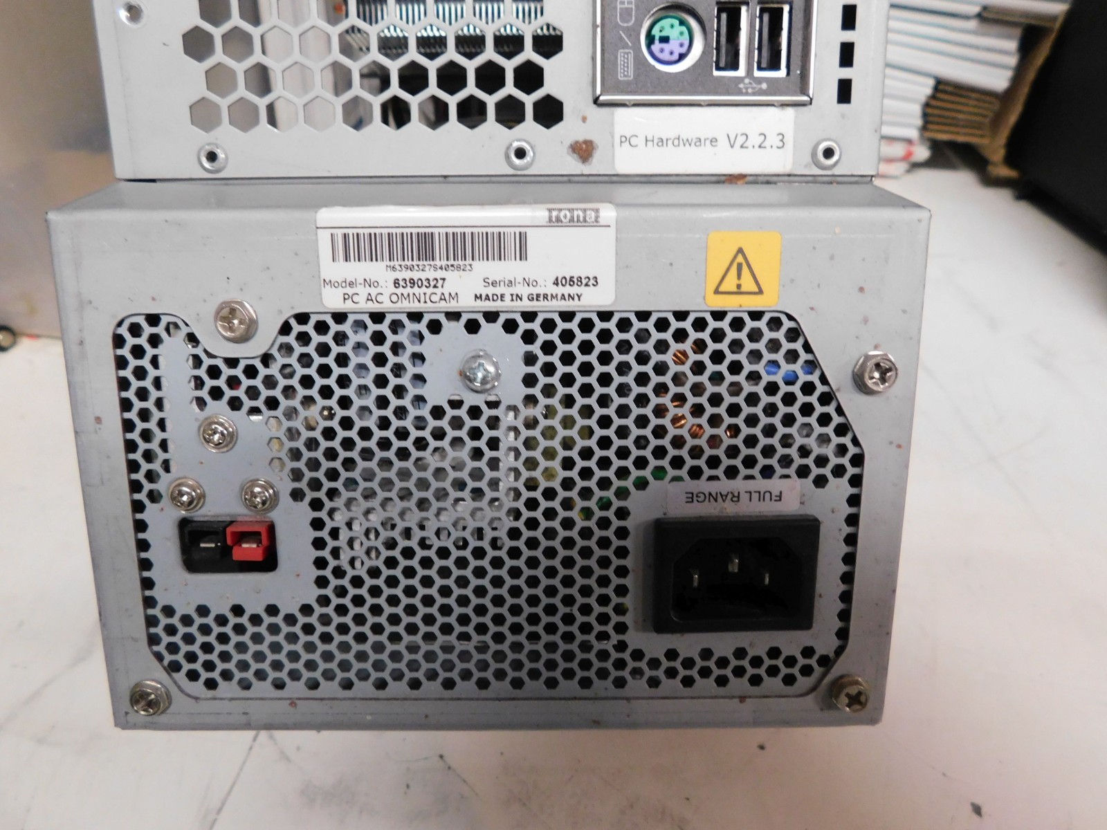 SIRONA CEREC AC OMNICAM 6390329 V2.2.3 DENTISTRY PC CHASSIS HARDWARE-WORKING