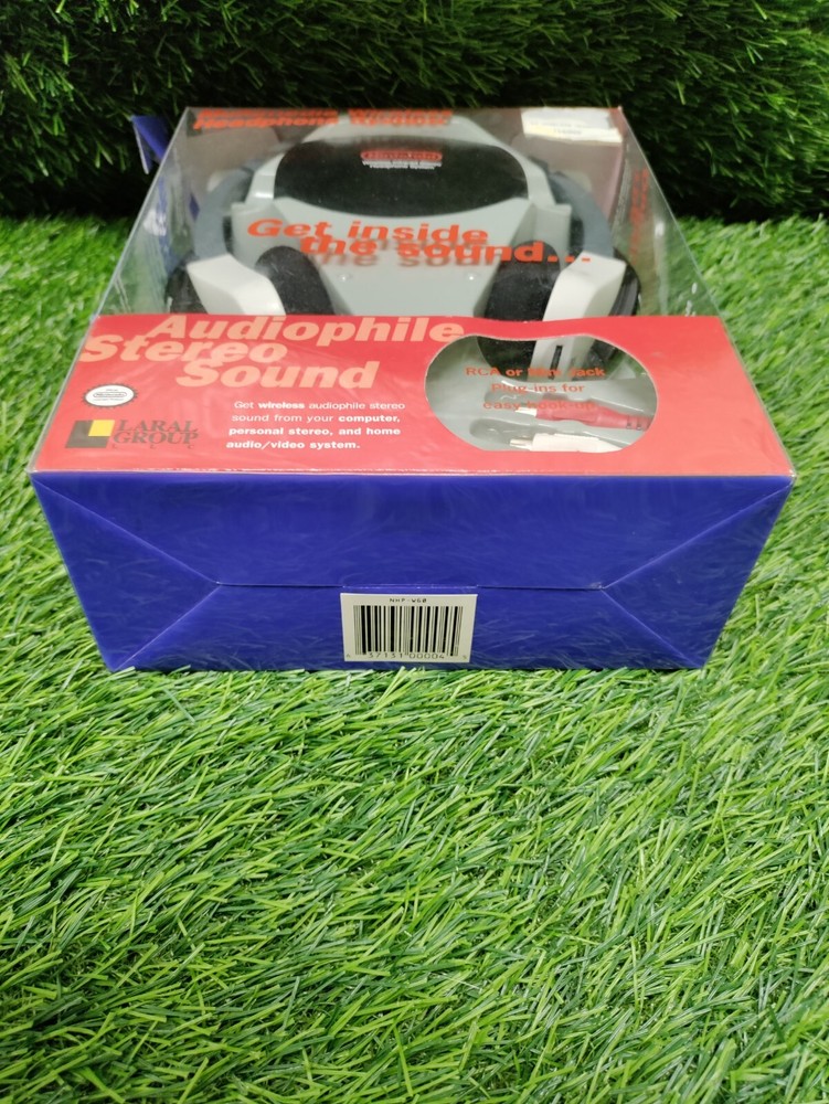 Rare Nintendo 64 Multimedia Wireless Headphone System Complete Open Box