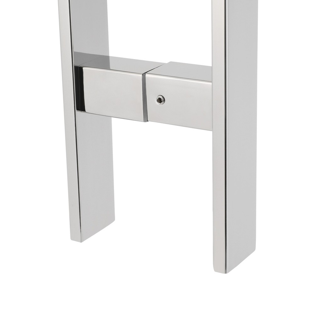 Stainless Steel Double Sided Push Pull Door Handle, H-shaped Door Pull Handle