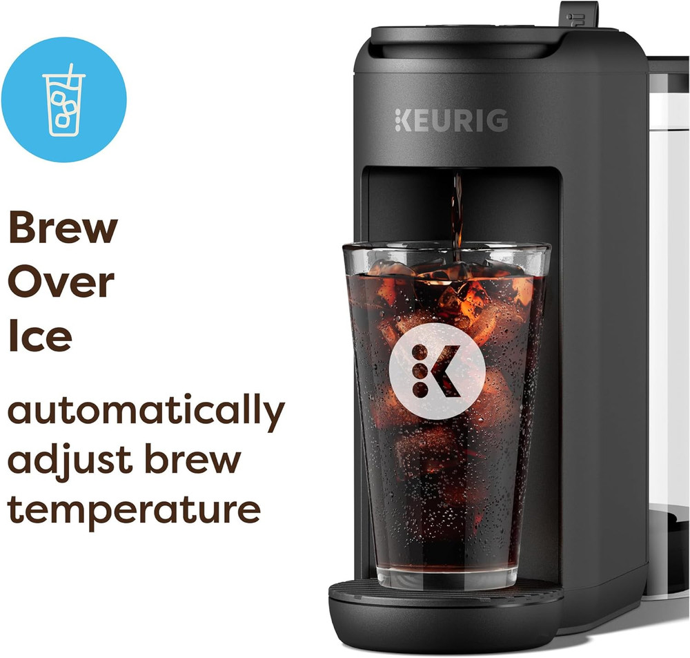 K-Mini Mate plus Single-Serve K-Cup Pod Coffee Maker, Compact, 3 Cup Sizes, Brew