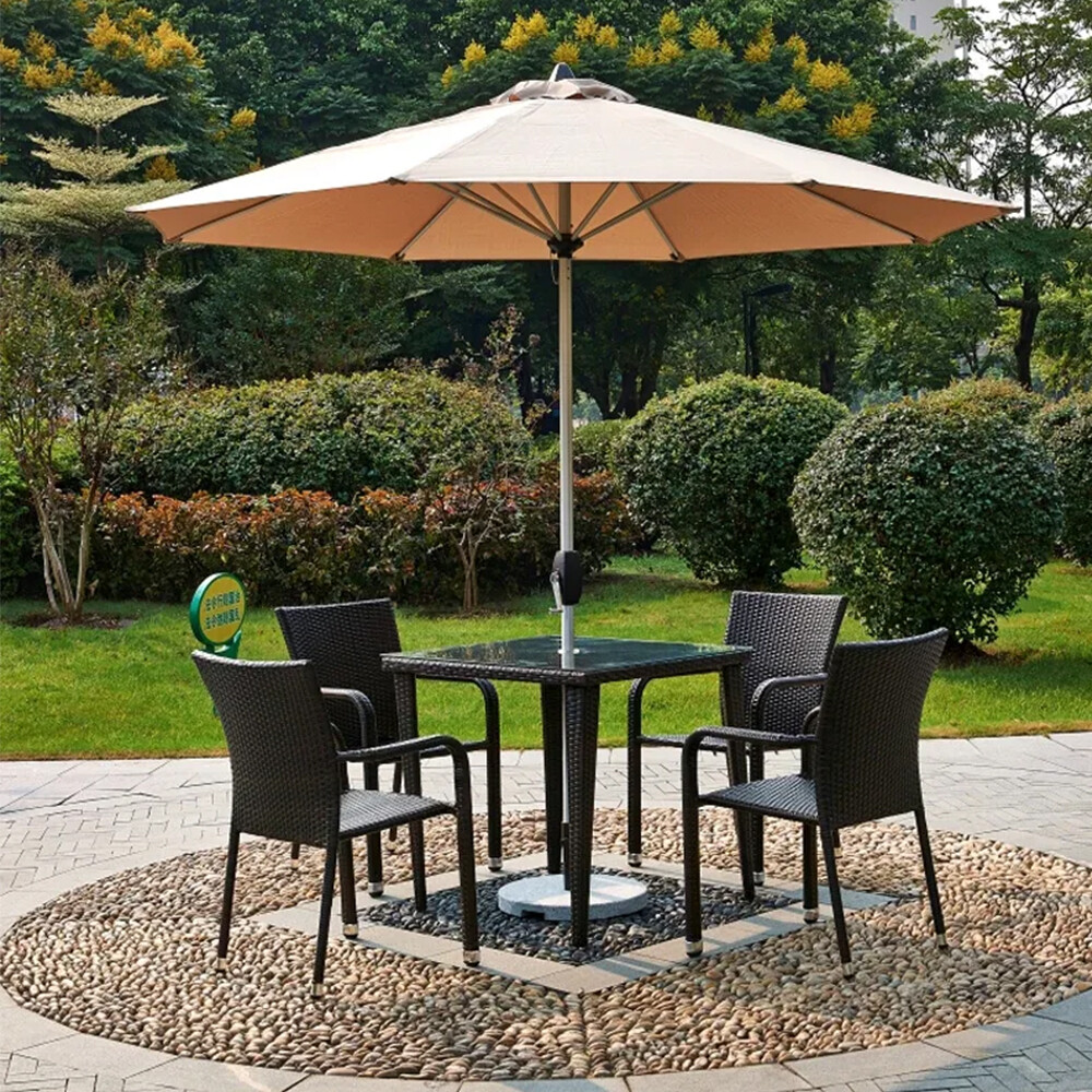 10ft Patio Umbrella Canopy Top Cover Replacement Fits 6/8 Ribs (Canopy Only)