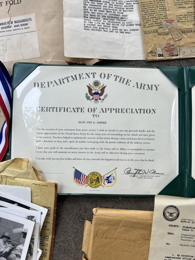 WW2 US Army 79th Infantry Division POW Grouping Stalag (Q949