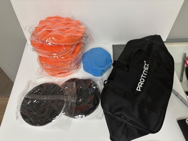 ProtMex Cordless Buffer Polisher 21V 2 Batteries