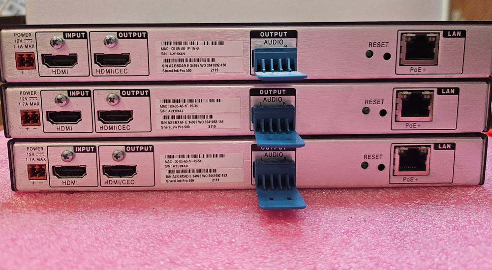 Extron ShareLink Pro 500 Wired Wireless Presentation System PRO500