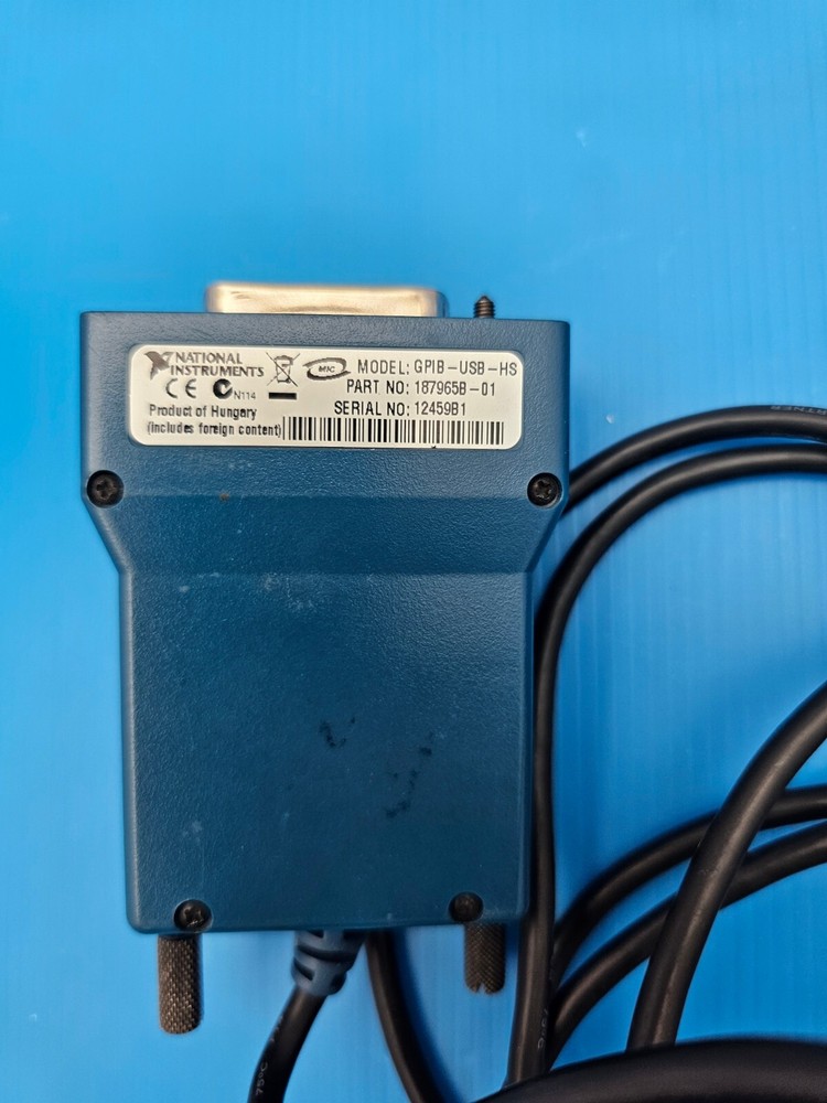 NI National Instruments GPIB-USB-HS USB 2.0 GPIB IEEE 488 I/F Interface Adapter