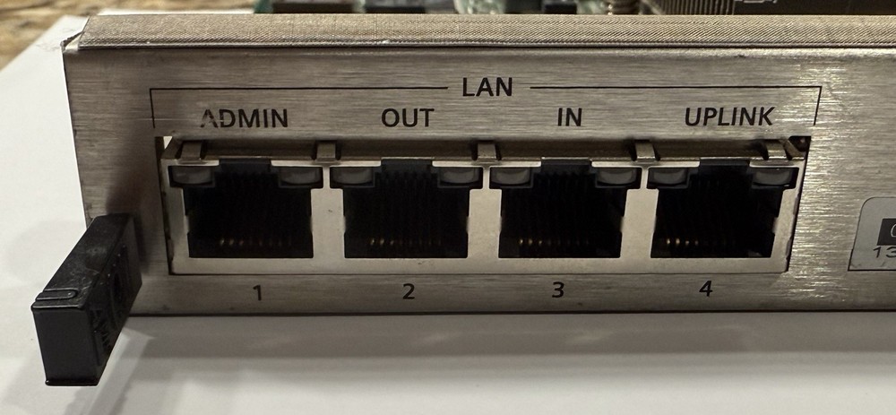 Enterasys Siemens WS-C20 LAN Controller Board – 4-Port Module – Untested