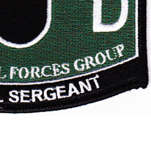 5th Special Forces Group 18D MOS Patch