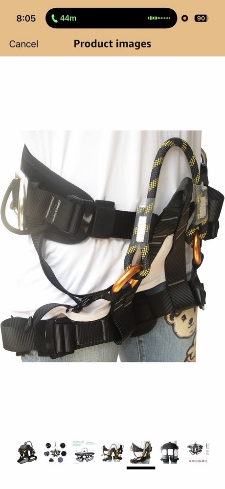 HEEJO Climbing, Tree Climbing Harness