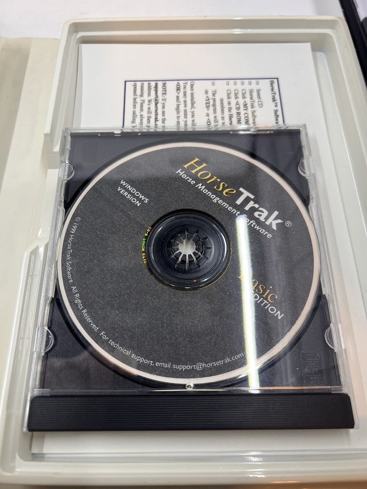 HorseTrak Horse Management Software Basic Edition