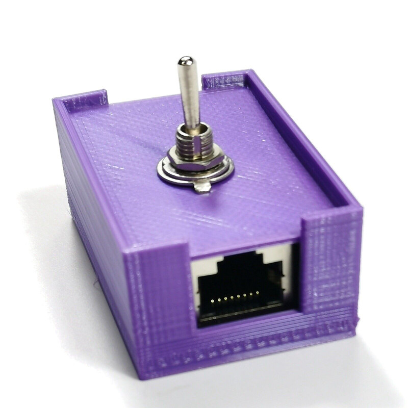 RJ45 Network Cable Twisted pair Switch Toggle Switch with Case 2026 USA