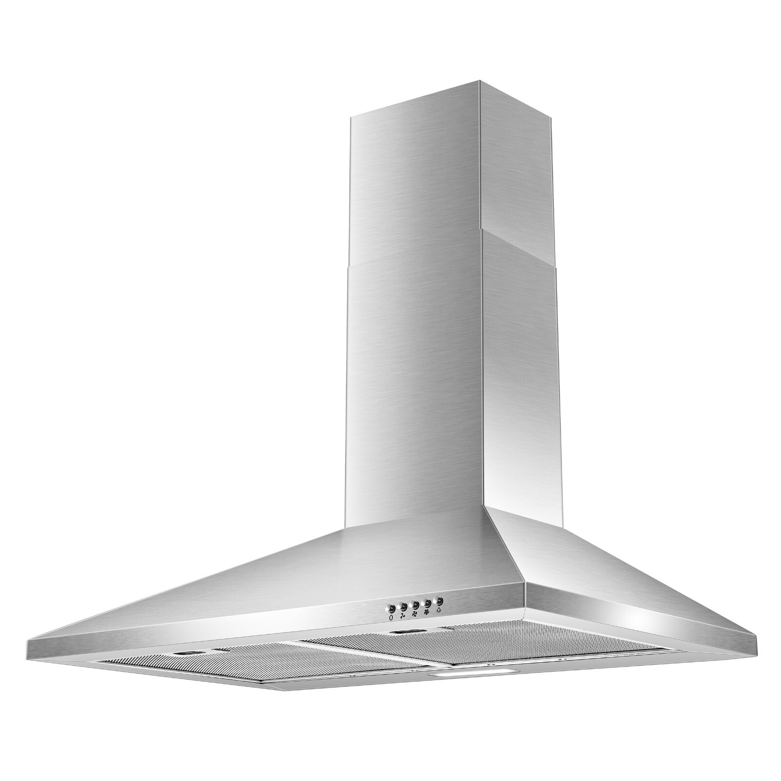 30 Inch Wall Mount Range Hood 500 CFM Stainless Steel 3 Speed Kitchen Vent
