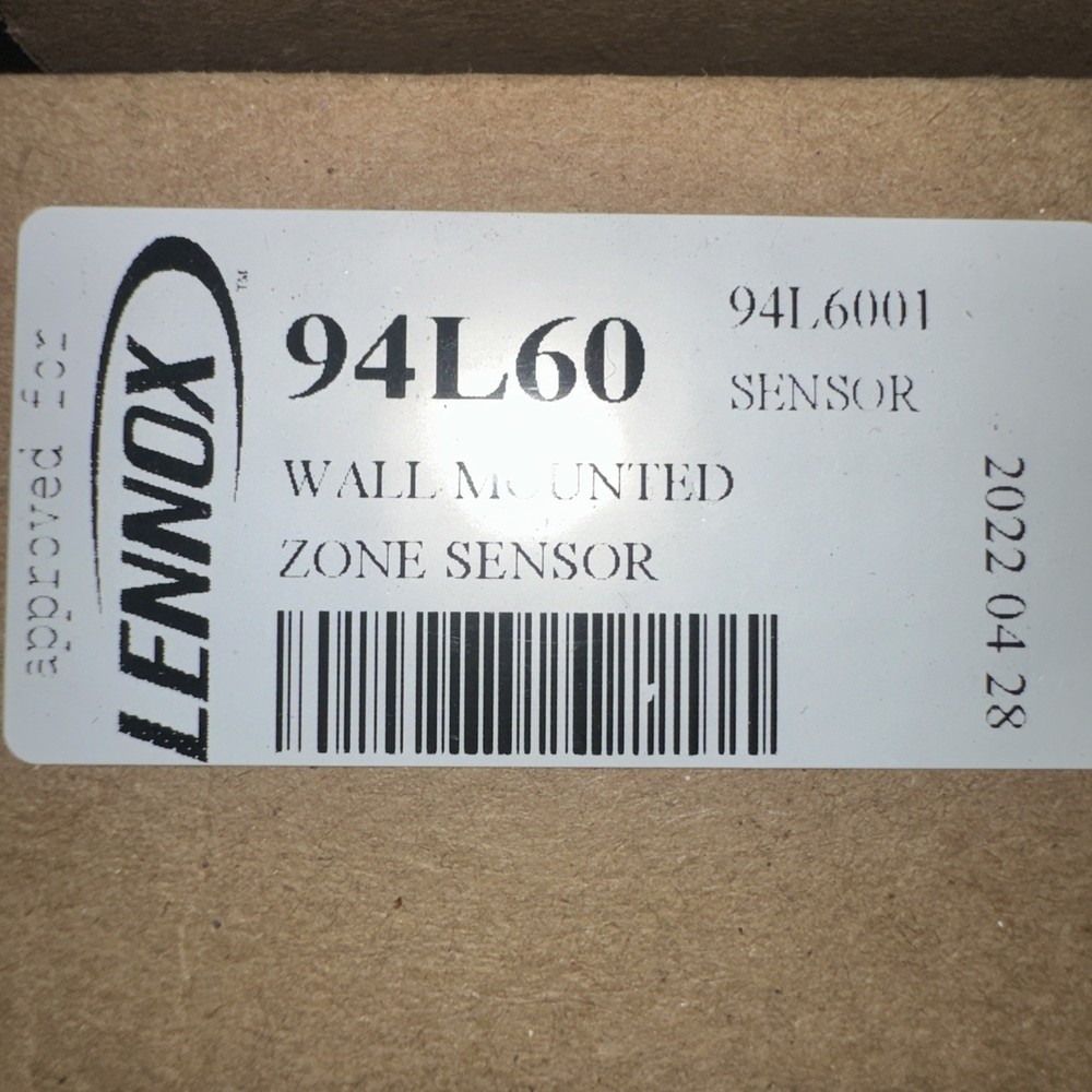 REMOTE TEMPERATURE SENSOR Lennox 94L60 Wall-Mounted Zone Sensor for HVAC Control