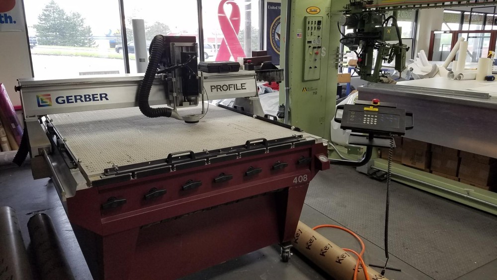 Gerber Profile 4x8 router table