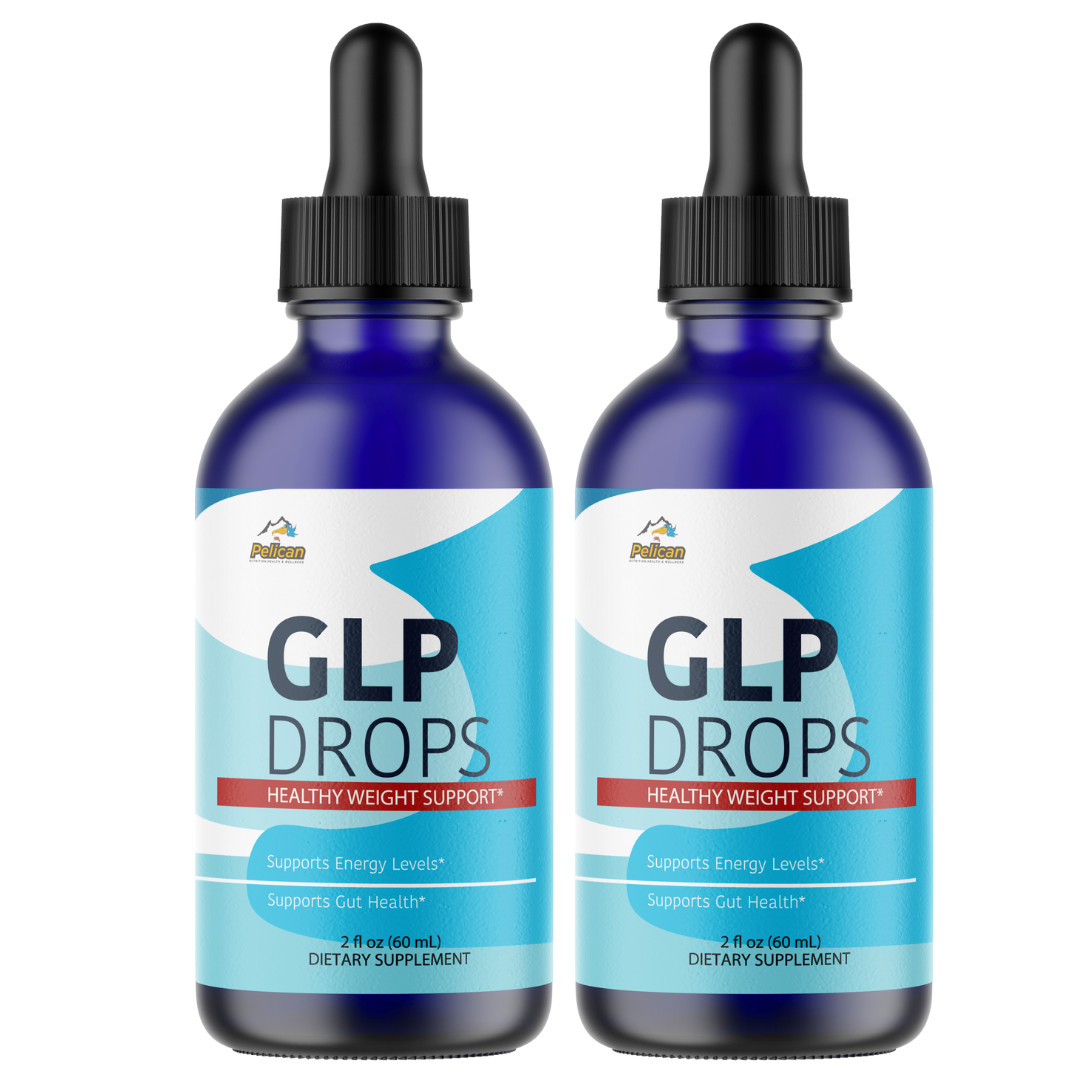 GLP DROPS - Amino Diet Drops- Keto & Weight Support-  2 Bottles- 120ml (2fl oz)