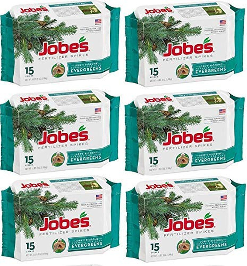 Evergreen Tree Fertilizer Spikes - 15 Pack - Quantity 6 Packages