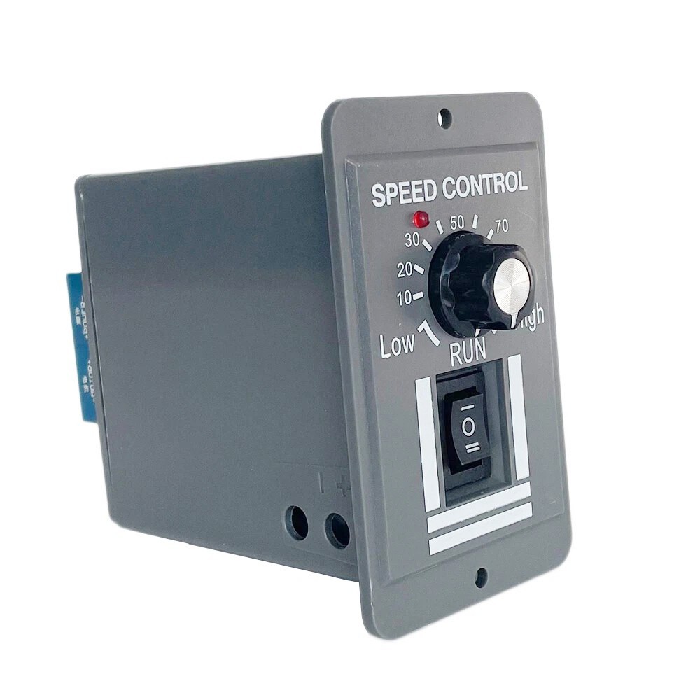 NEW PWM DC Motor Speed Controller 12V-48V Variable Speed Reverse Switch 1PCS