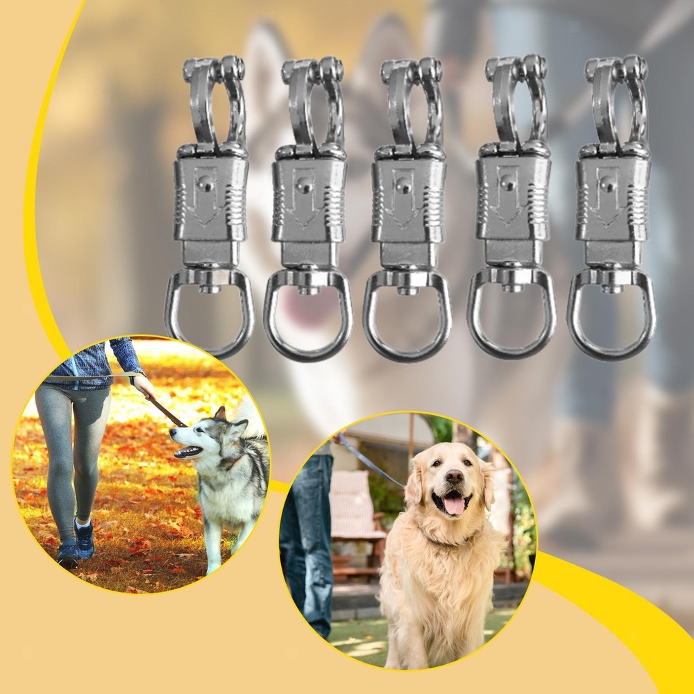 5Pcs Panic Snaps Quick Release Clips Equestrian Hooks for Get Back whips Tie