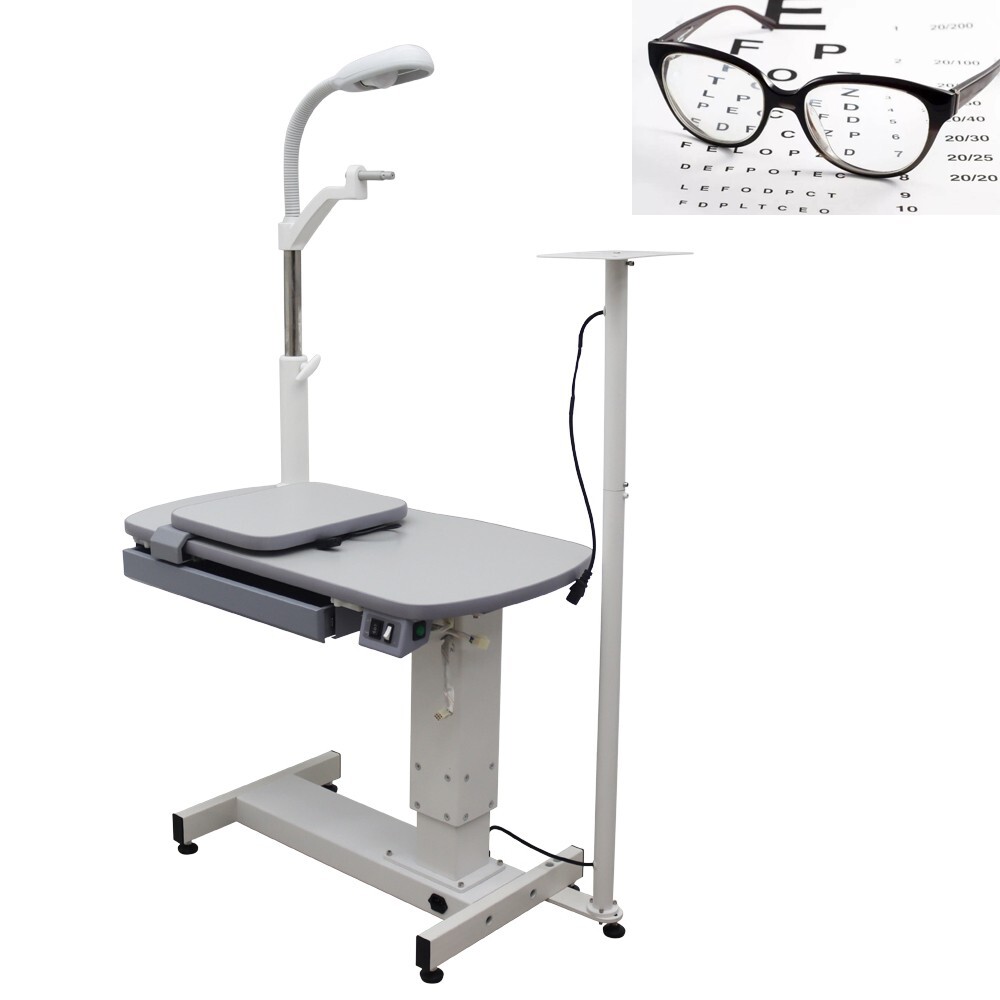 Automatic Optometry Ophthalmic Eyeglass Test Stand Combined Table with Light