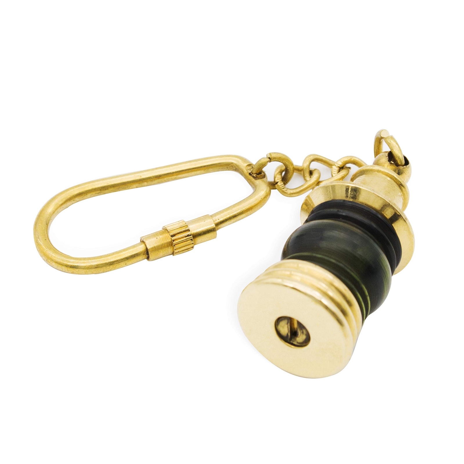 Keychain Lantern Brass Miniature Medieval Handmade Nautical Solid Pirate Gift