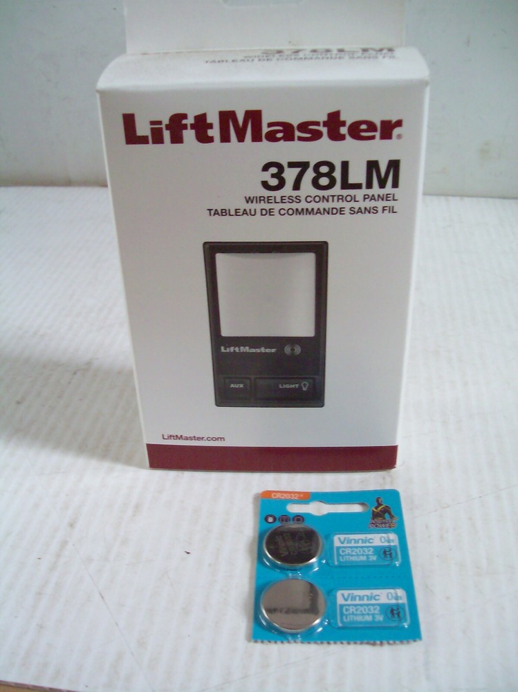 NOS Chamberlain 378LM Garage Door Opener Wireless Three Function Wall Control