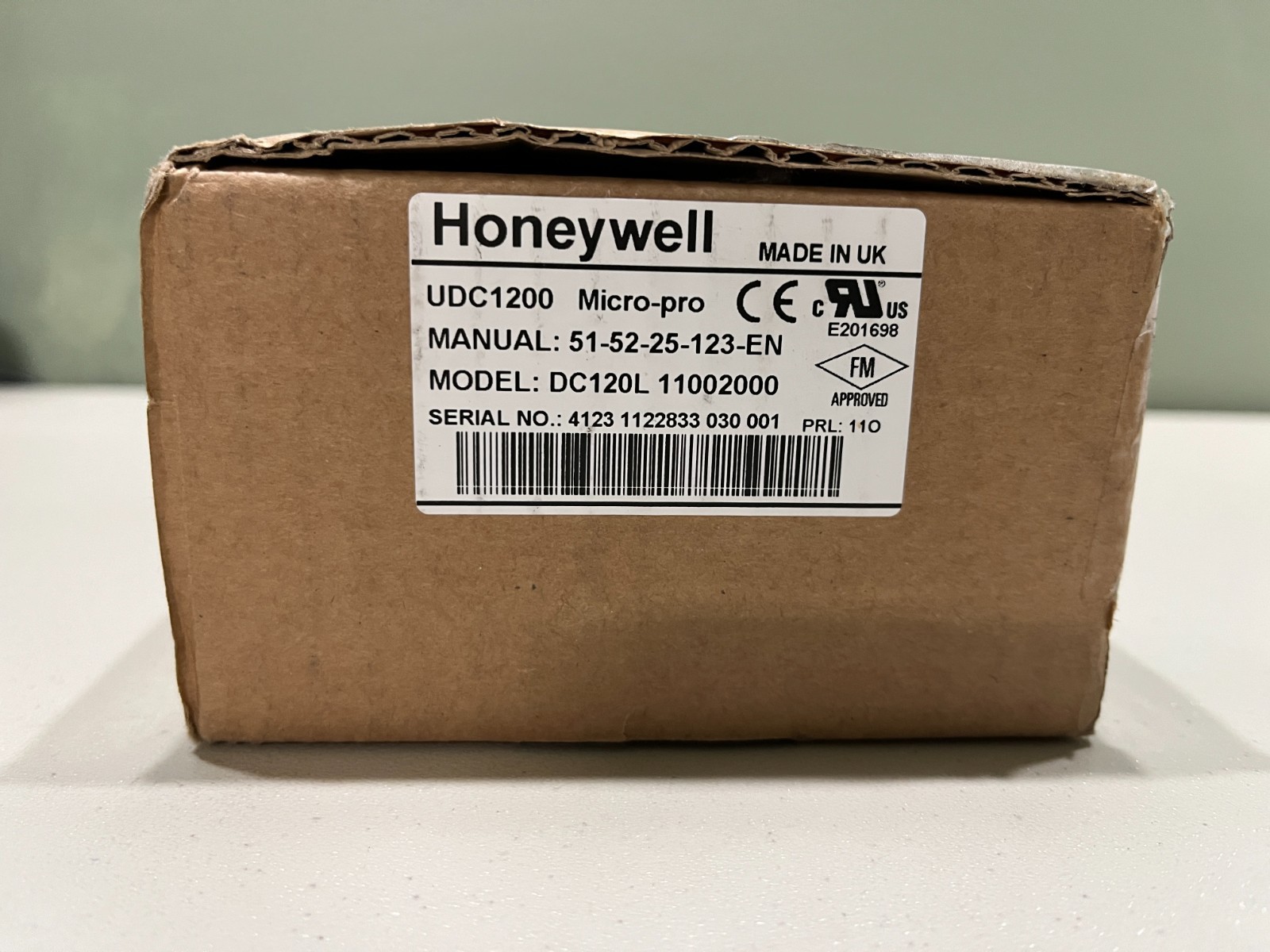 Honeywell UDC1200 Micro-pro DC120L 11002000