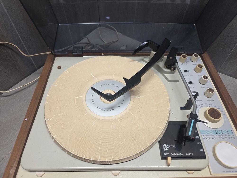 KLH Model Twenty Turntable