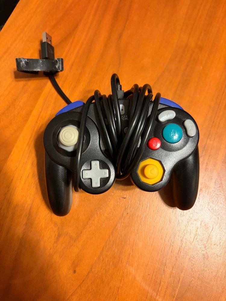 PowerA GameCube Style Controller for Nintendo Switch With Cord (tested) (black)