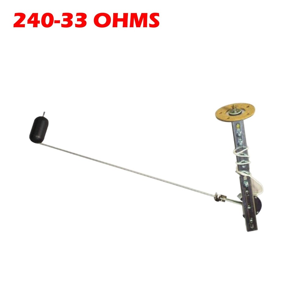 Universal Fuel Level Sender Sending Unit Float 240-33 ohms Swing Arm 5"-27"Depth