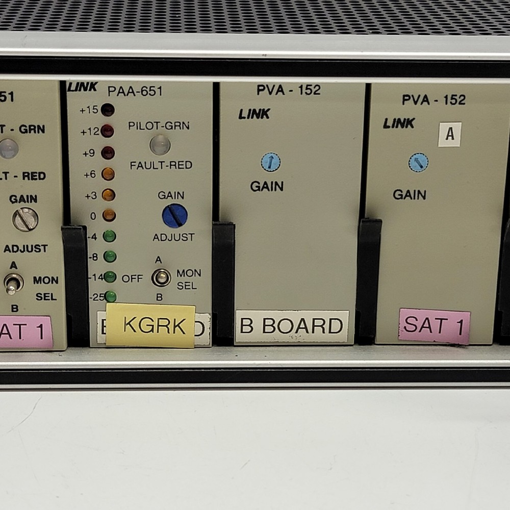 Lenco Rack Mount Video PFM-600 Removable Module Card UNIT With Power Supply