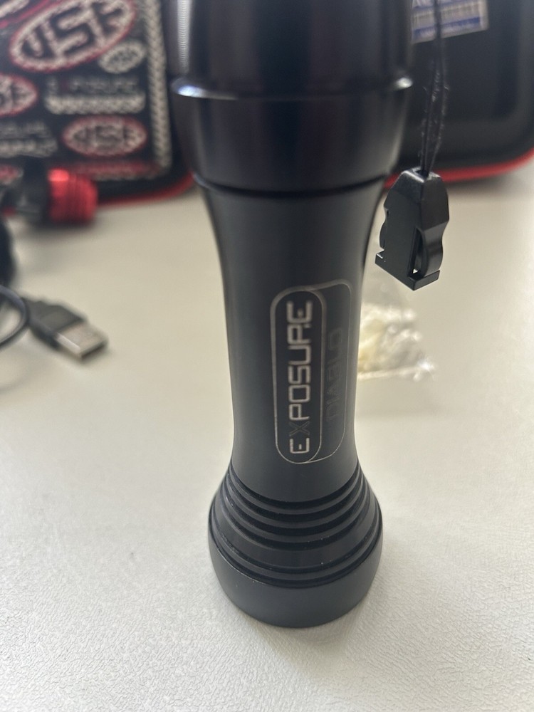 Exposure lights Diablo helmet mount light 2012 model year