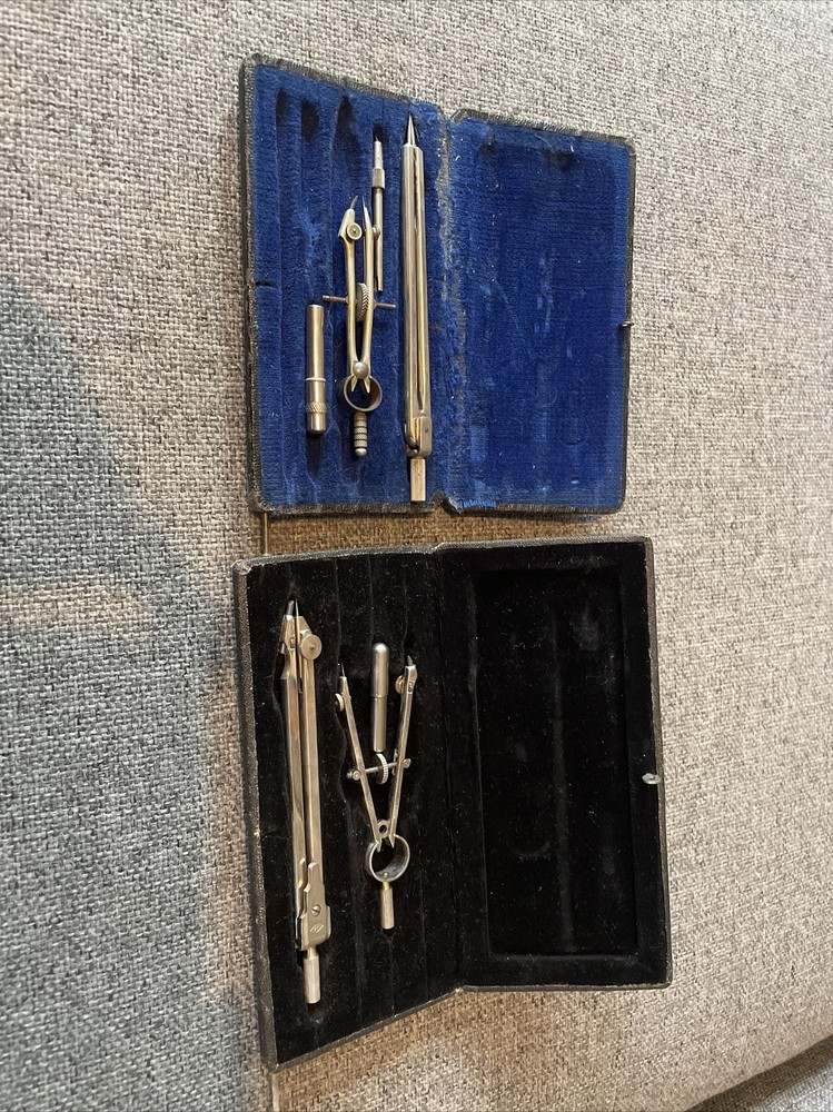 Vintage Jakar Technical Drafting Drawing Instruments - T.200 & Another