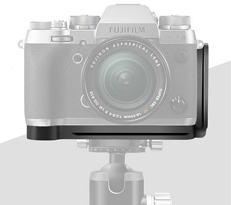 Vertical Quick Release L-Bracket Mount Camera Grip for Fujifilm Fuji X-T2 XT2
