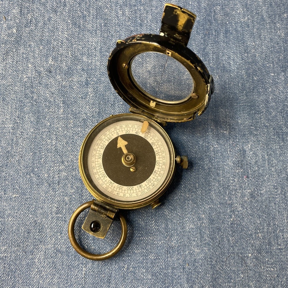 WWI Engineer Corps Pocket Compass 1918 C-E  47619
