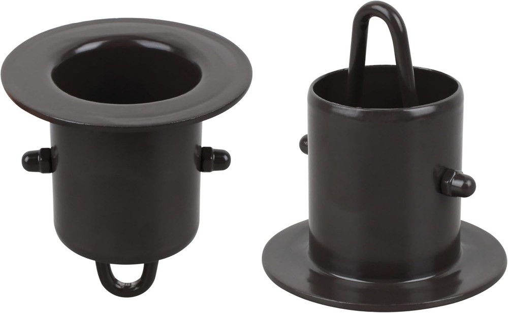Replacement Downspout Gutter Adapter - Black Aluminum Easy-to-Install Solution