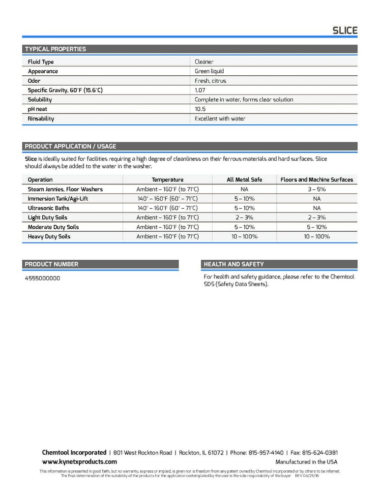 Kynetx Slice, 55 Gal Drum