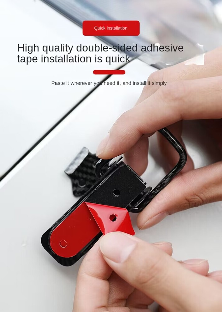 Security Hook Lock Clip Car Truck Bumper Quick Release Fasteners Accessories 2Pc