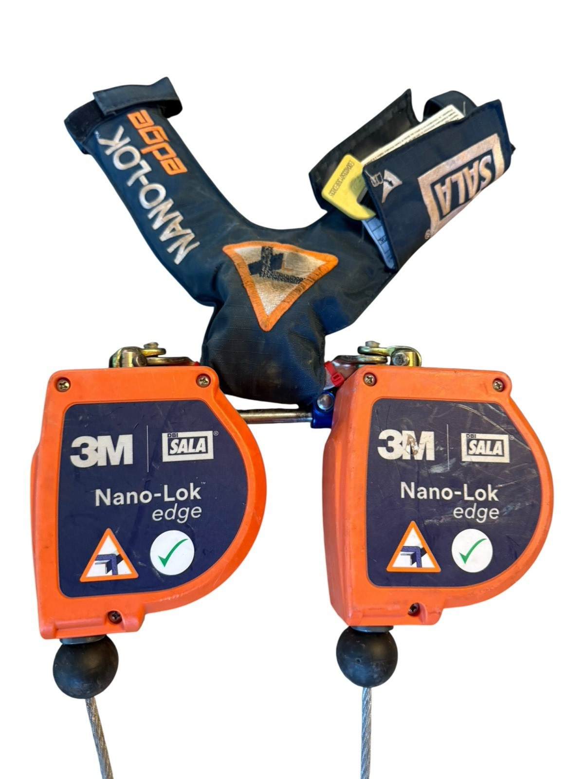 3M DBI-SALA Nano-Lok Edge, Twin-Leg, Self Retracting Lifeline (Model 3500246)