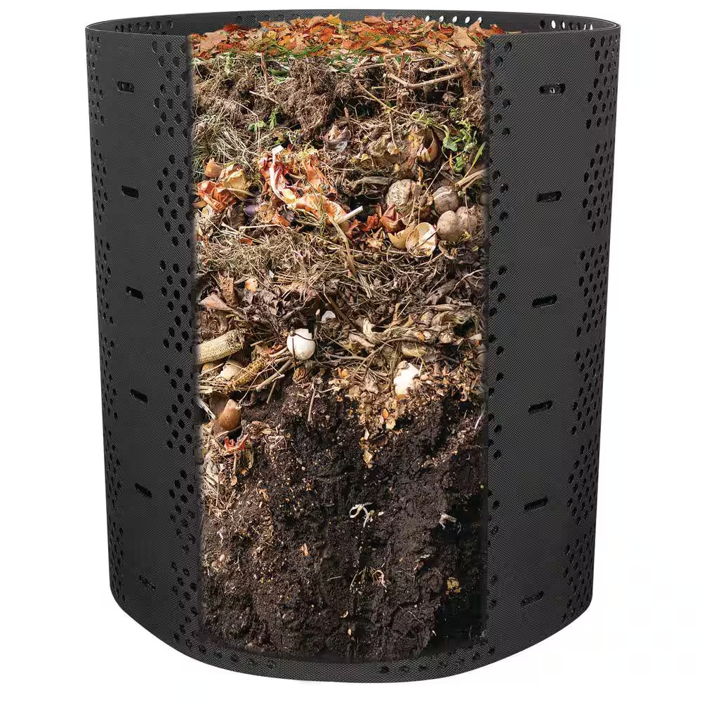 246 Gal. Compost Bin Black