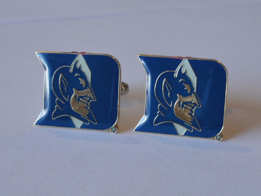 Duke University Cufflinks NCAA Devils--Custom College DU
