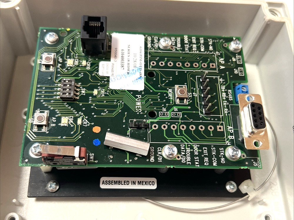 Schlage PIM-OTDx-PIM 4 RECOGNITION 485-RS Panel Interface Module Rare!