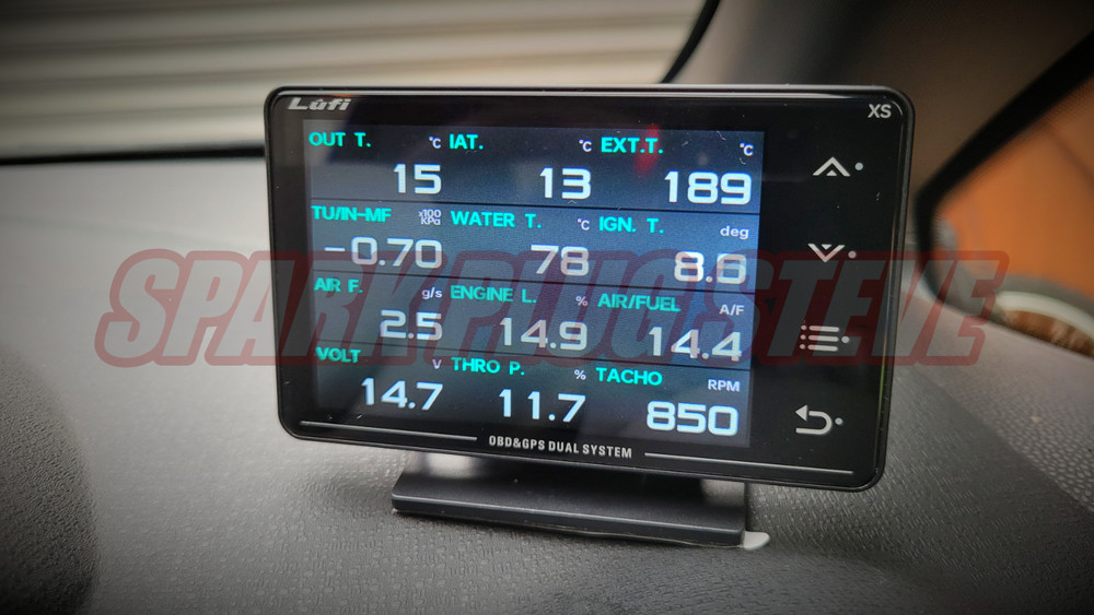 LUFI XS *GENUINE* obd2 & GPS 2025 Model dash display gauge / fault code reader