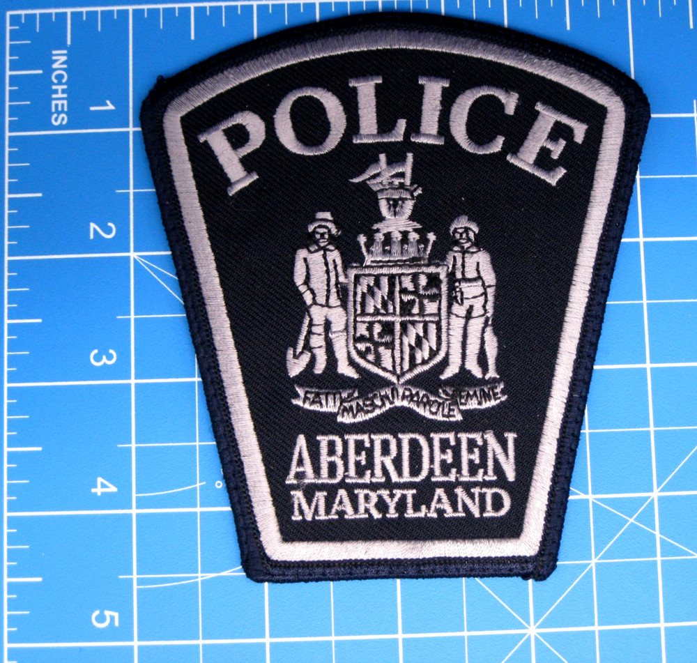 Aberdeen Maryland police patch