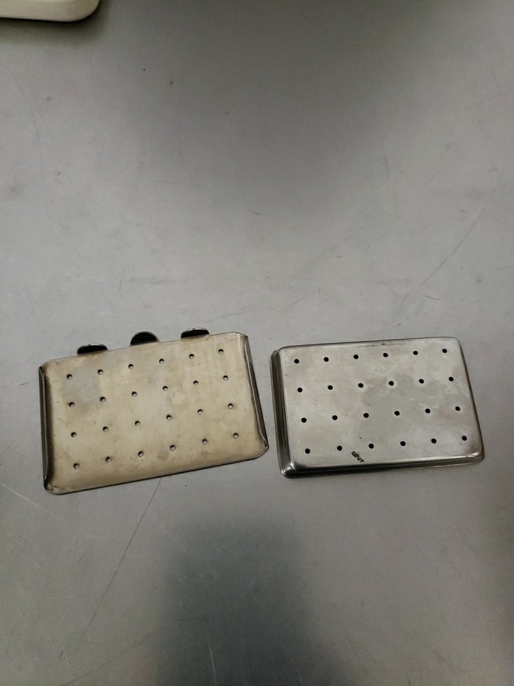 R. Clark Instruments Weck Perforated Sterilization Case Surgical